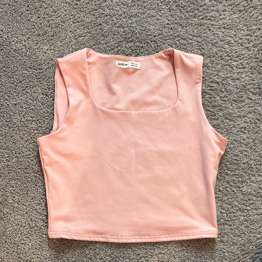 SHEIN Blush Pink Tank Top